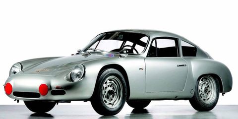 The 1960 356B 1600GS Carrera GTL Abarth is one many of the cars featured in the Porsche museum