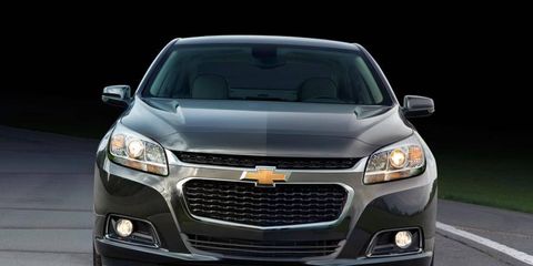 You don't have to be thrilled with the 2014 Chevrolet Malibu's lines to appreciate how quickly designers were able to revise them.