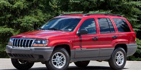 The 2004 Jeep Grand Cherokee is one of the examples being recalled.