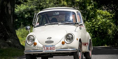 Subaru 360 was one of Subaru's first cars after the automotive division was created by Fuji Heavy Industries Ltd.