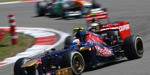Toro Rosso's Daniel Ricciardo is testing the RB9 for Red Bull Racing at SIlverstone this week in what could be an audtion for Mark Webber's seat.
