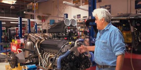 Jay Leno is happy to introduce you to the insides of his McLaren F1.