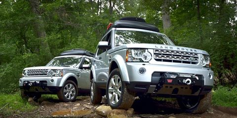 Three Land Rover LR4s will take part in the Trans-America Trail run over the next month.