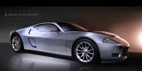 Galpin's GTR1 supercar will be based on a Ford GT.