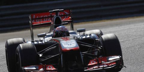 Jenson Button and his McLaren team has been struggling all season.