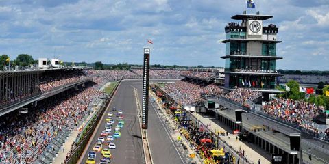 The Brickyard 400 NASCAR Sprint Cup Series race on Sunday drew an estimated 5.46 million television viewers.