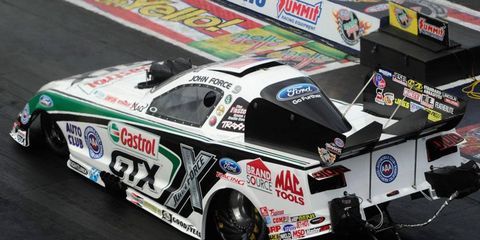 Ford's pullout from the NHRA will leave John Force Racing looking for a new manufacturer affiliation after 2014.