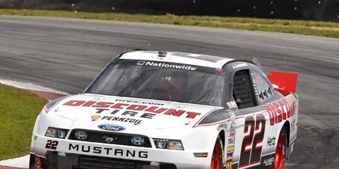 AJ Allmendinger cruised to a victory at Mid-Ohio in Saturday's NASCAR Nationwide race.