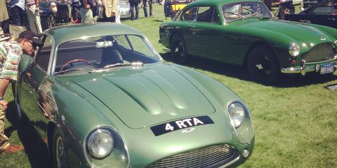 The 2013 Quail celebrated 100 years of Aston Martin.
