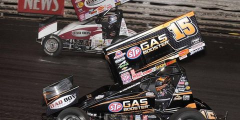 Donny Schatz did it again on Saturday night, winning the Knoxville Nationals for the seventh time in eight years.