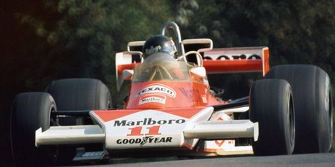 James Hunt began winning races frequently once Niki Lauda was sidelined with severe injuries.