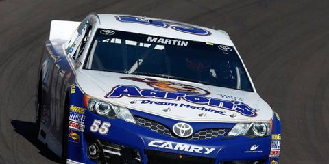 Mark Martin will be moving from the No. 55 Toyota to the No. 14 Chevrolet for 12 of the final 13 races of the Sprint Cup season.