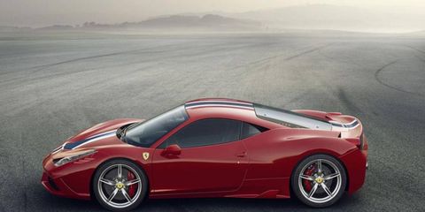 The Ferrari 458 Speciale should boast the world's most powerful road-going naturally aspirated production V8 when it debuts at the Frankfurt motor show.