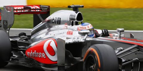 Button is currently ninth in the Formula One standings, 150 points behind leader Sebastian Vettel
