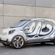 The Smart Fourjoy will debut at the Frankfurt motor show.