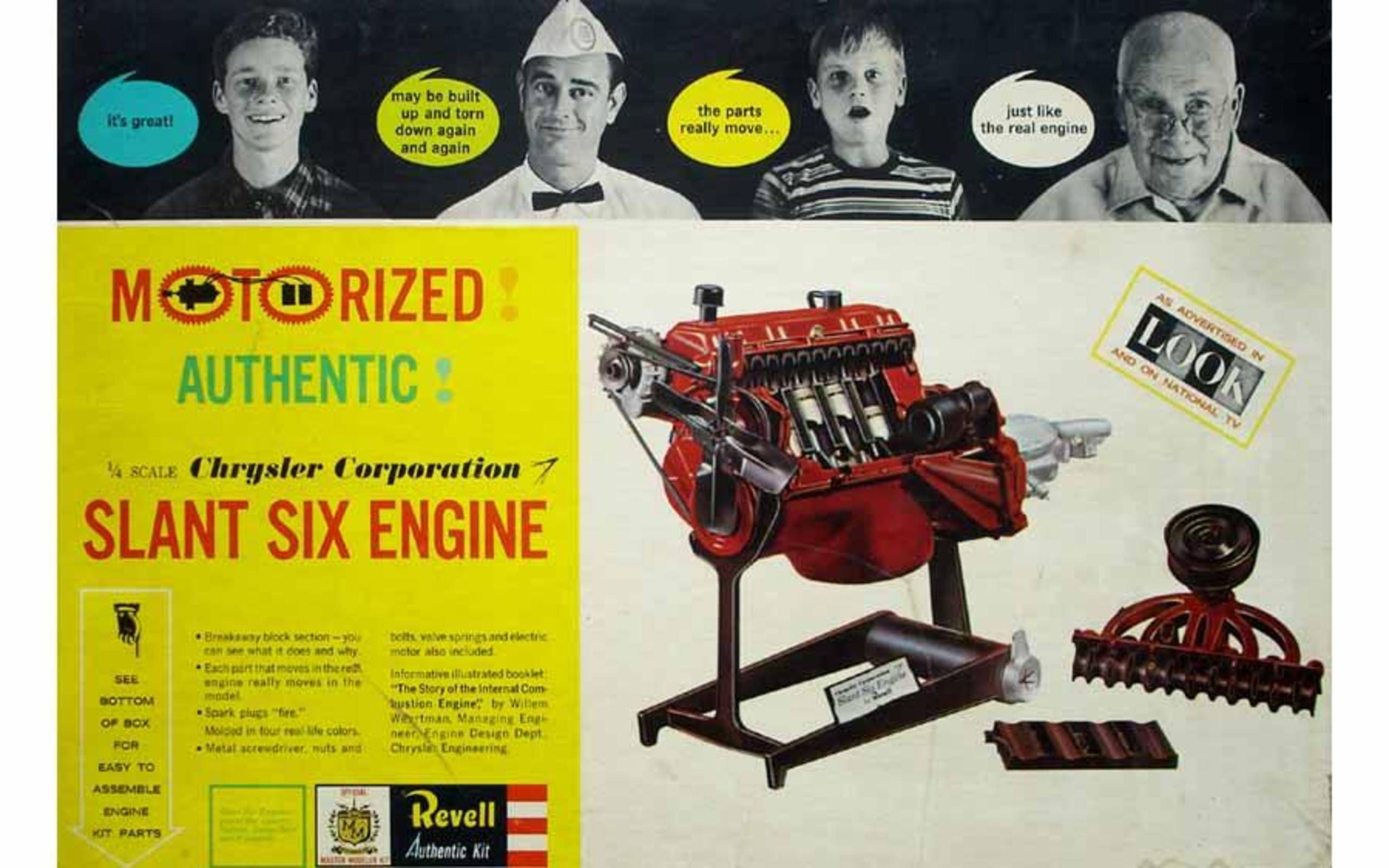 Revell engine model kit online