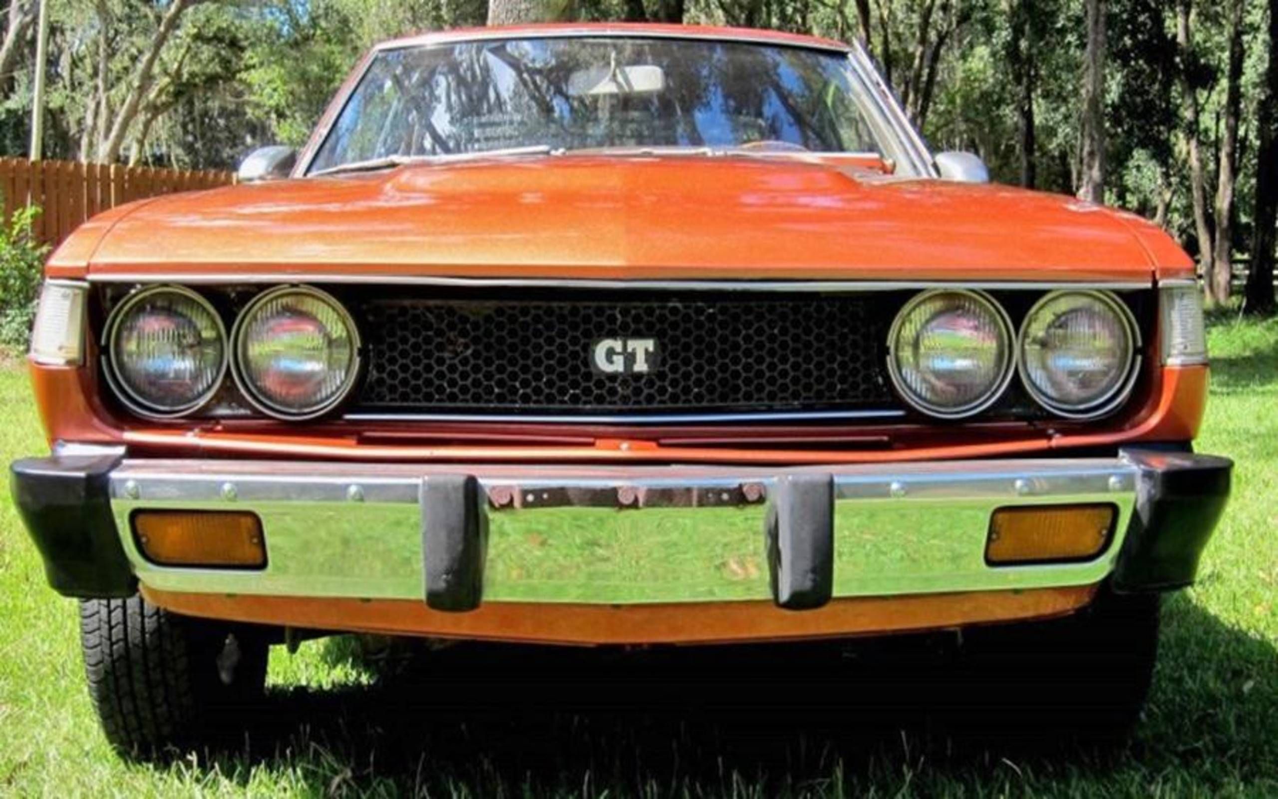 Found on eBay: a very orange 1976 Toyota Celica GT