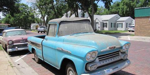 This 1958 Chevrolet Cameo truck is undoubtedly the star of the sale, as far as trucks are concerned.