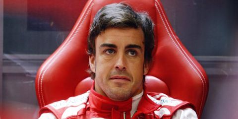 A back injury has been bothering Fernando Alonso since the Abu Dhabi Grand Prix.