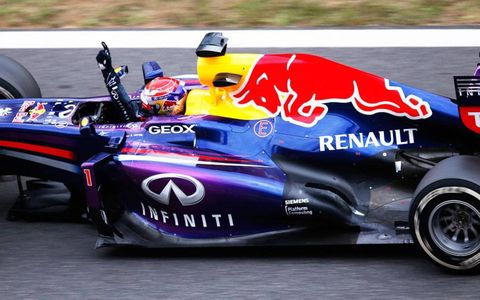 Sebastian Vettel made if four straight Formula One wins with another convincing performance in Korea on Sunday.