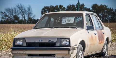What would you pay for a manual 1986 Chevrolet Cavalier with delivery mileage?