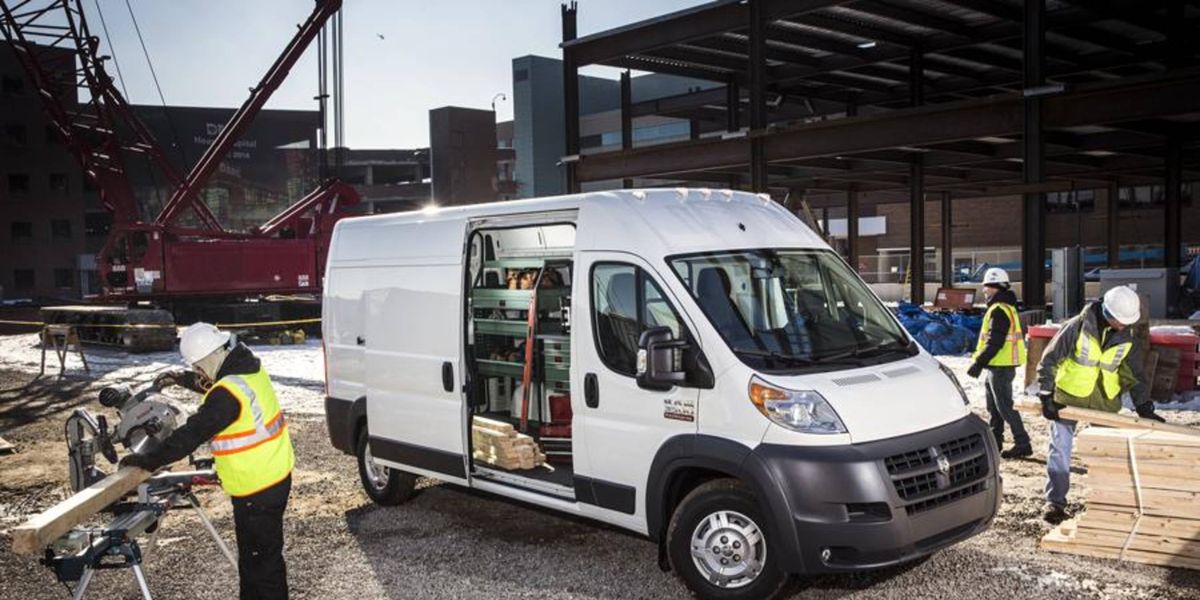 The 2014 Ram ProMaster in its natural habitat.