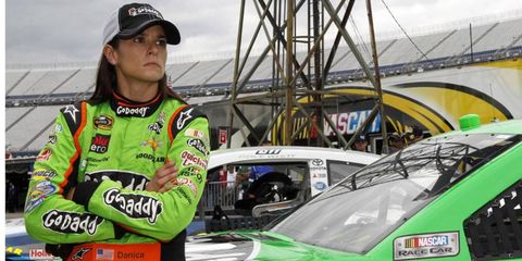 Danica Patrick has finished on the lead lap only 11 times in her first Sprint Cup campaign.