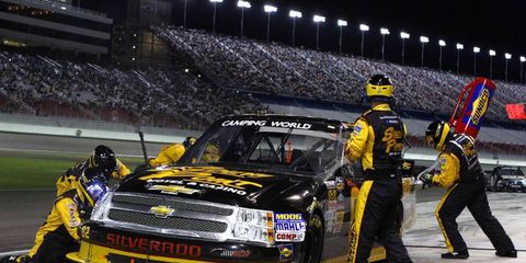 Brendan Gaughan will be moving up from the Camping World Trucks Series to the NASCAR Nationwide Series.