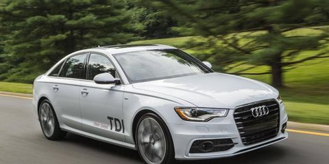 The 2014 Audi A6 TDI made the list of green finalists.