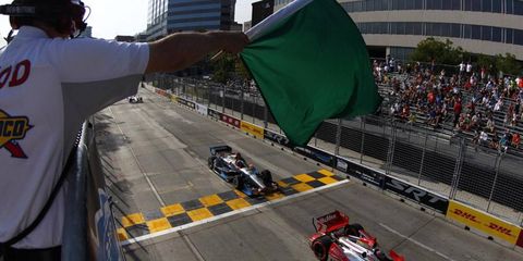 The 2014 IndyCar schedule will be reduced to five months. The series will also drop Baltimore and Brazil.