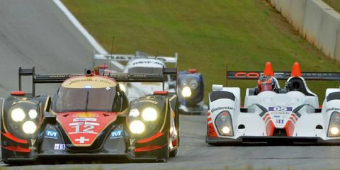Rebellion Racing once again set the pace in testing for Saturday's Petit Le Mans at Road Atlanta.