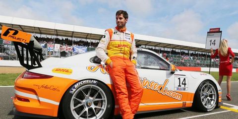 Sean Edwards, 26, died in a crash in Australia during a private test. He was a passenger in the car.