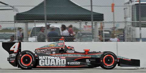 The National Guard IndyCar sponsorship, that was with Panther Racing, appears to be going to Rahal Letterman Lanigan Racing.