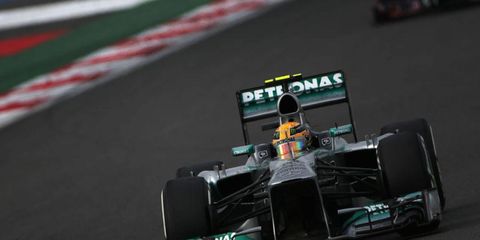 Hamilton has not had a great season, earning just one win and currently sitting fourth in the Formula One standings.