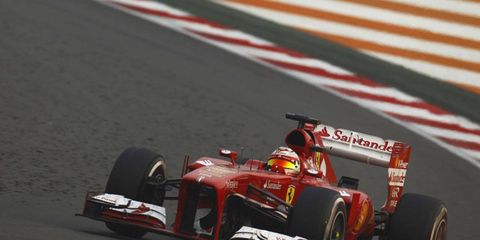 Fernando Alonso has two wins in the 2013 Formula One season, and is in second place in the standings.