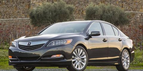 The 2014 Acura RLX Advance just doesn't stand out in the crowd.