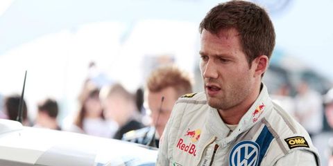 Sebastien Ogier, who already has the WRC title, leads in Spain heading into Saturday.