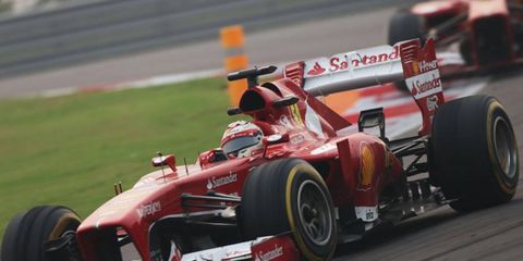 Alonso was only able to run six laps during Friday's morning practice session.