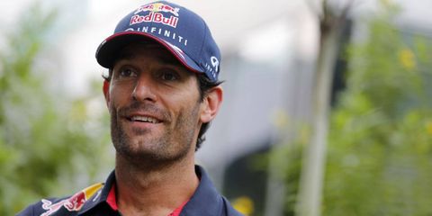 Webber does not yet have a win this season, but he is still fifth in the Formula One standings.