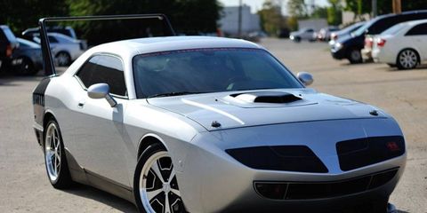 The HPP Daytona/Superbird kit makes the Dodge Challenger look like a '70s Plymouth.