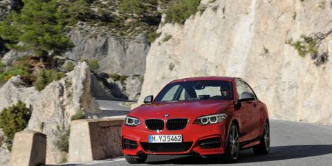 The new BMW 2-series will also get an M package with upgraded suspension and appearance cues. An M2 is also likely on the horizon.
