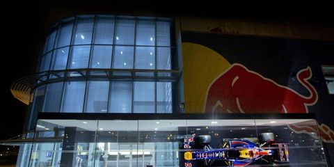 The Red Bull Racing factory is tucked away in the city of Milton Keynes.