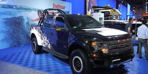 Just as it does in the U.S. market, the Ford F-150 leads the pack at SEMA.