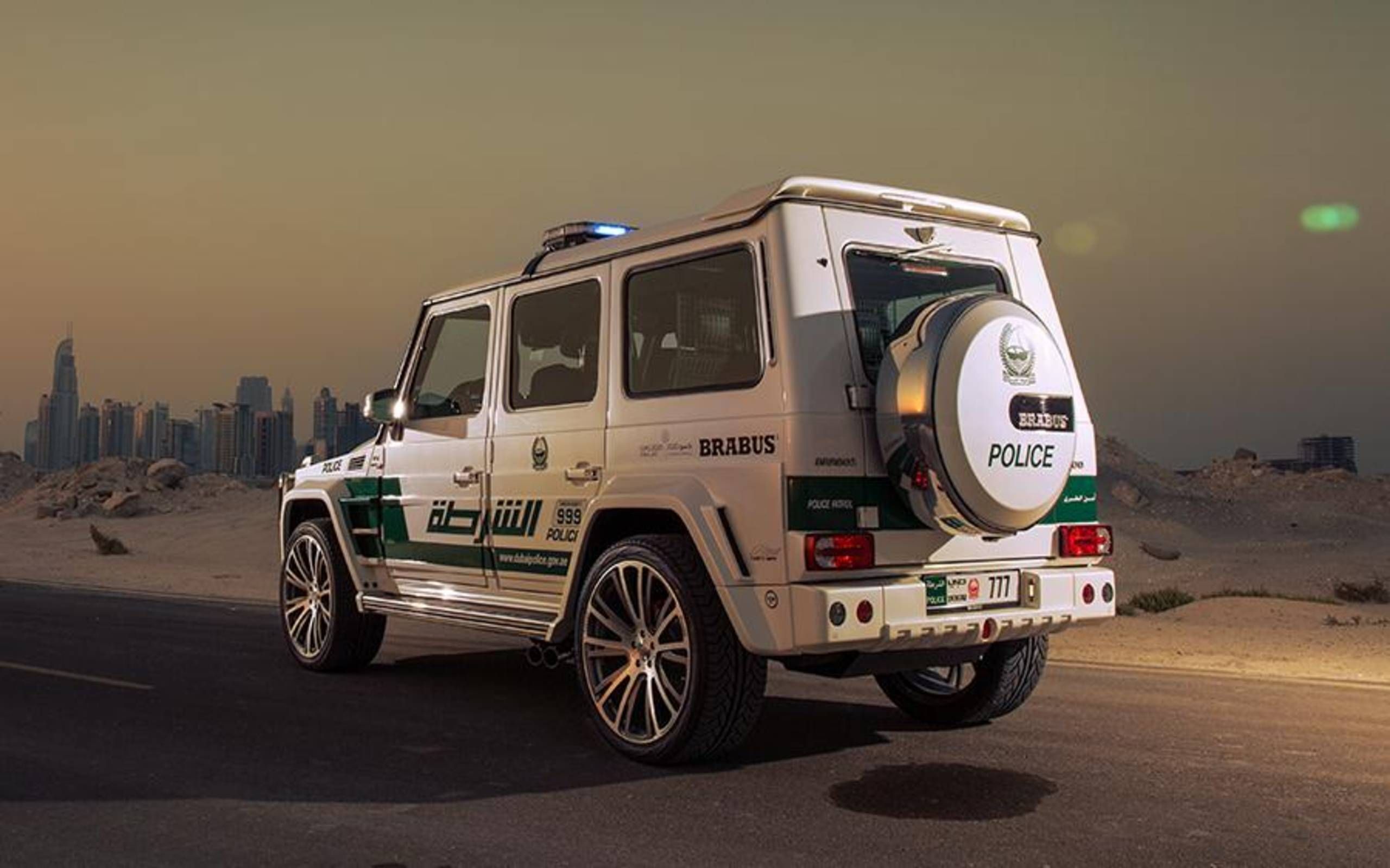 Brabus builds Mercedes-Benz B63S - 700 Widestar for Dubai Police