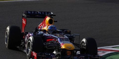 Check out this video of Sebastian Vettel and Jenson Button qualifying for the Japanese Grand Prix last month.