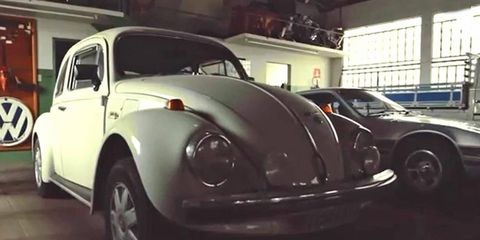 Is that an SP2 behind that Beetle? You bet.