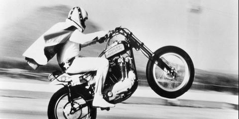 Evel Knievel: The greatest stunt/showman of all time?