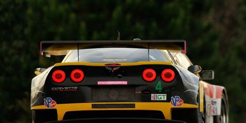 Driver Tommy Milner and Corvette Racing drove off into the ALMS sunset at road Atlanta.