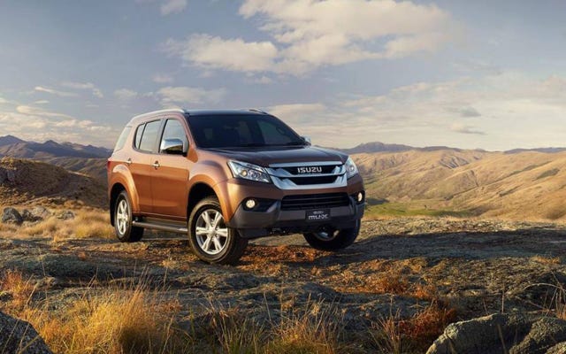 Isuzu Mu X Suv Revealed Ahead Of Tokyo Motor Show