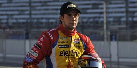 Mu&ntilde;oz made three IndyCar starts in 2013. He drove at Fontana, Toronto and in the Indianapolis 500,.